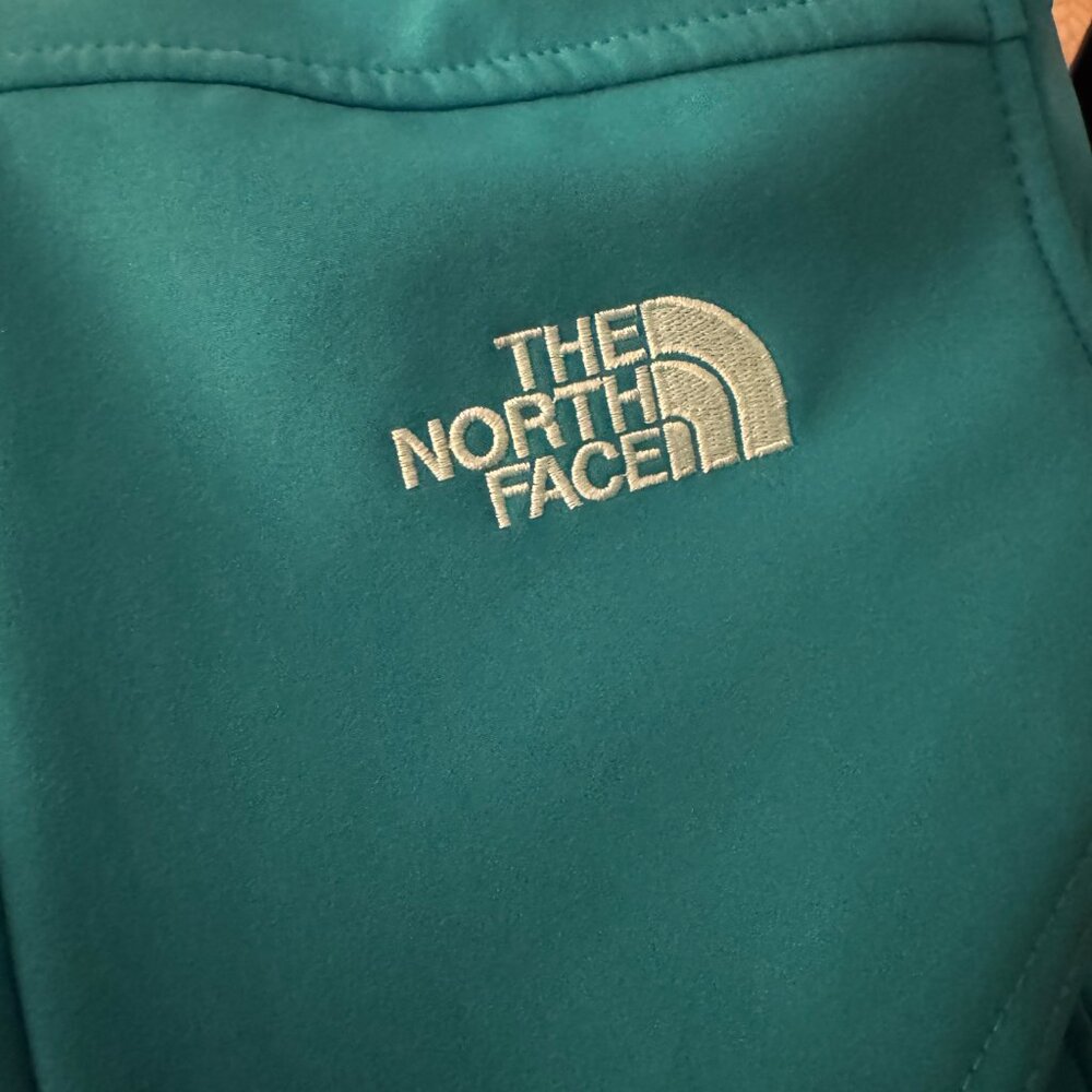 Northface Teal Softshell Jacket Apex Bionic Full … - image 3